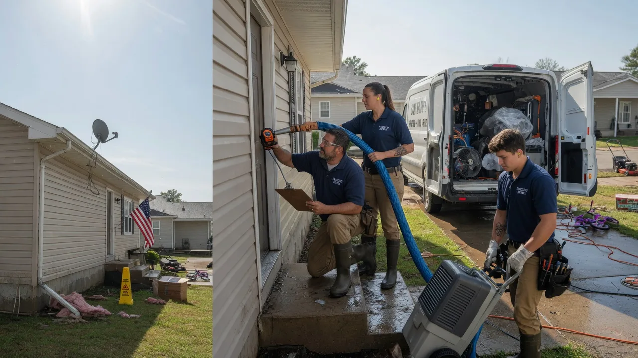 Ceiling Water Damage Restoration in Lobelville, TN near me