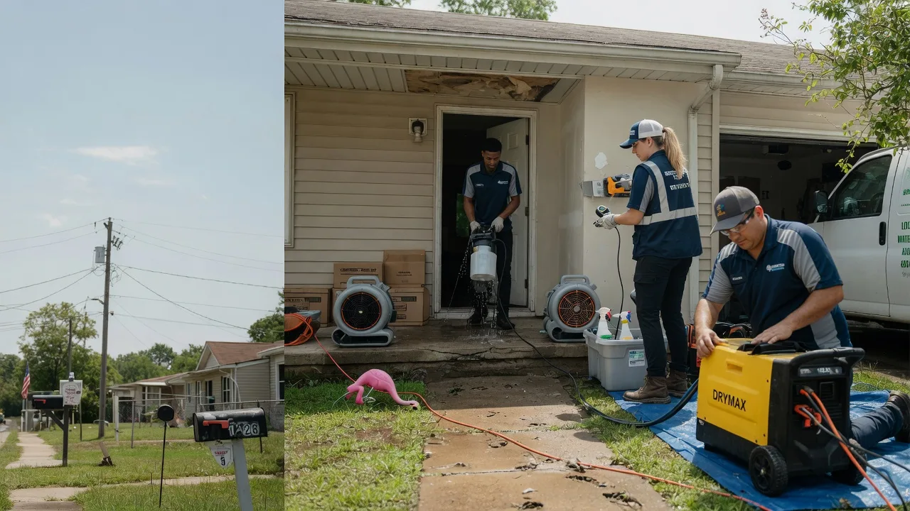 Storm Damage Water Removal in Lobelville, TN near me